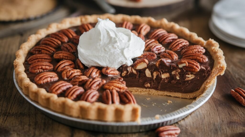 Bourbon Chocolate Pecan Pie