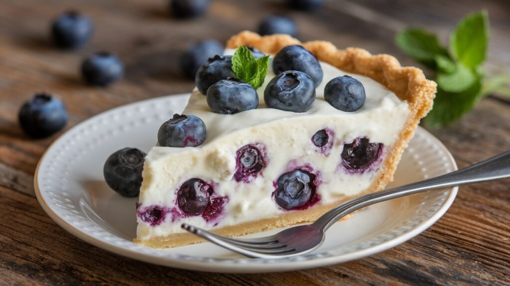 Blueberry Buttermilk Pie