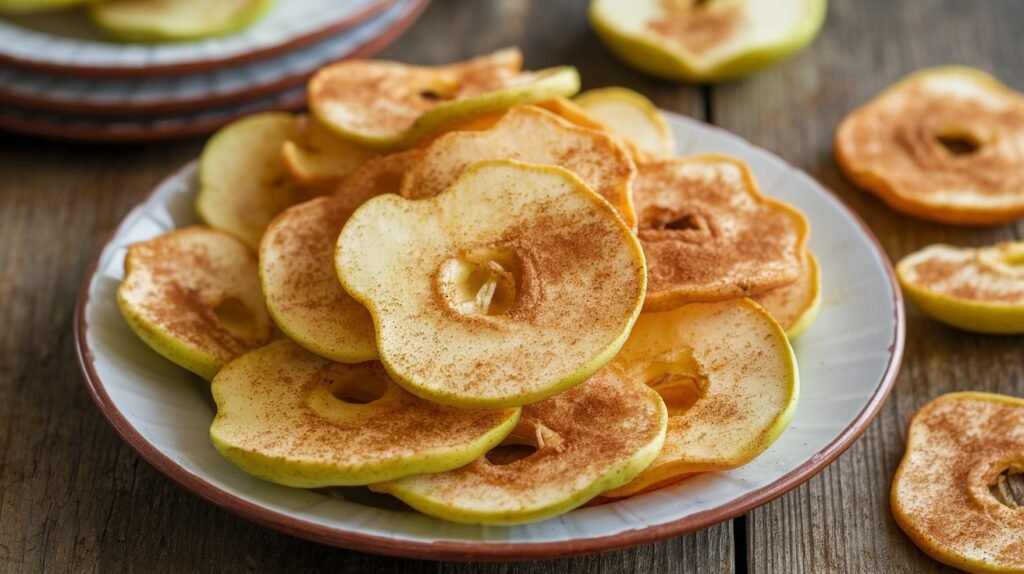 Cinnamon Sugar Apple Chips