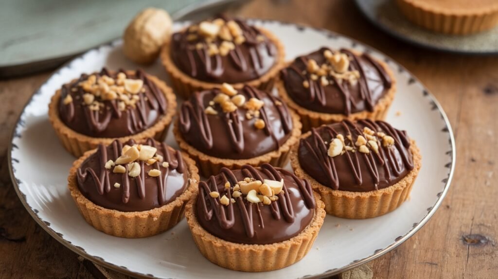 Peanut Butter Chocolate Tartlets