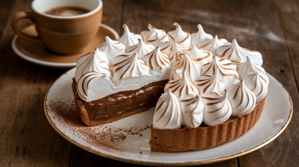 Mocha Meringue Pie