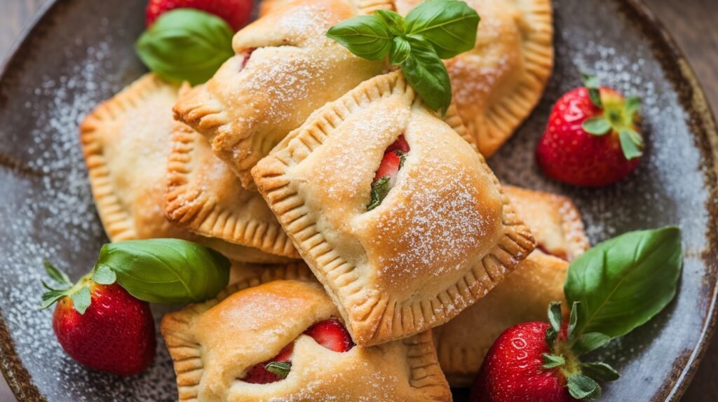 Strawberry Basil Hand Pies