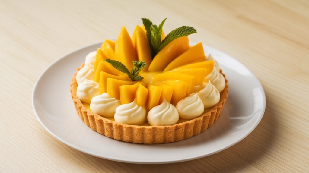 Mango Cream Tart