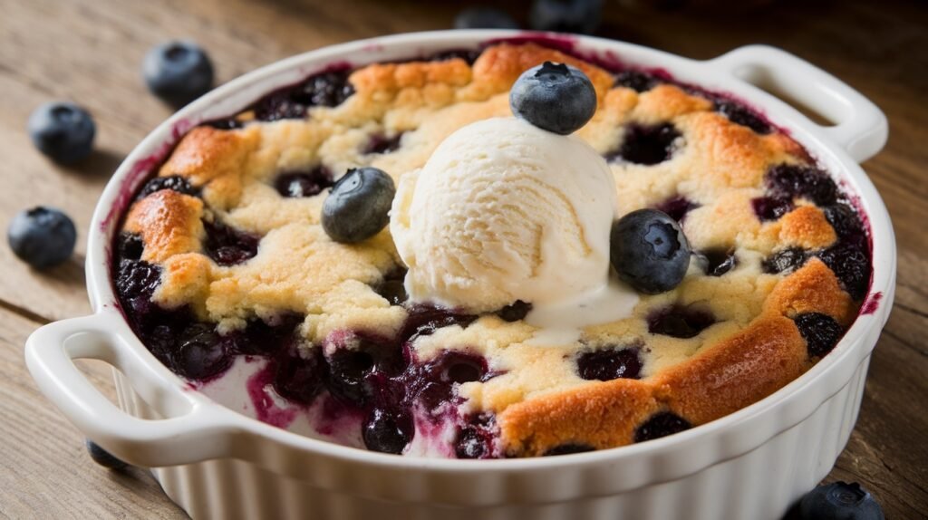 Blueberry Dump Cake
