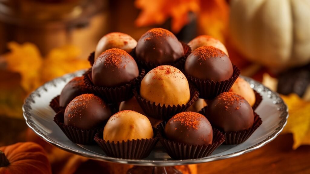 Pumpkin Pie Truffles