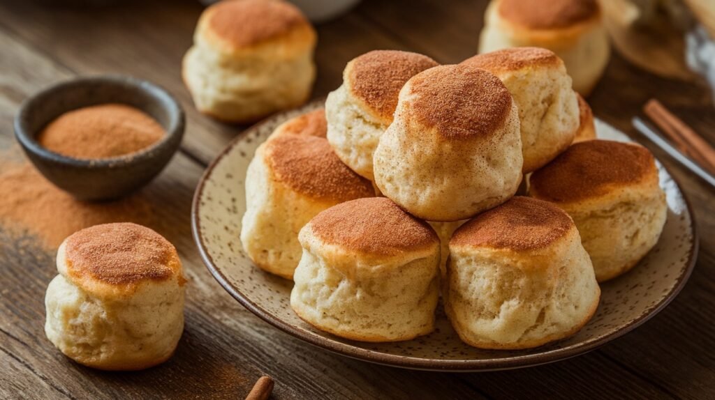 Cinnamon Sugar Biscuit Bites