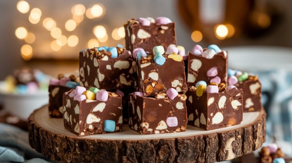 Rocky Road Fudge