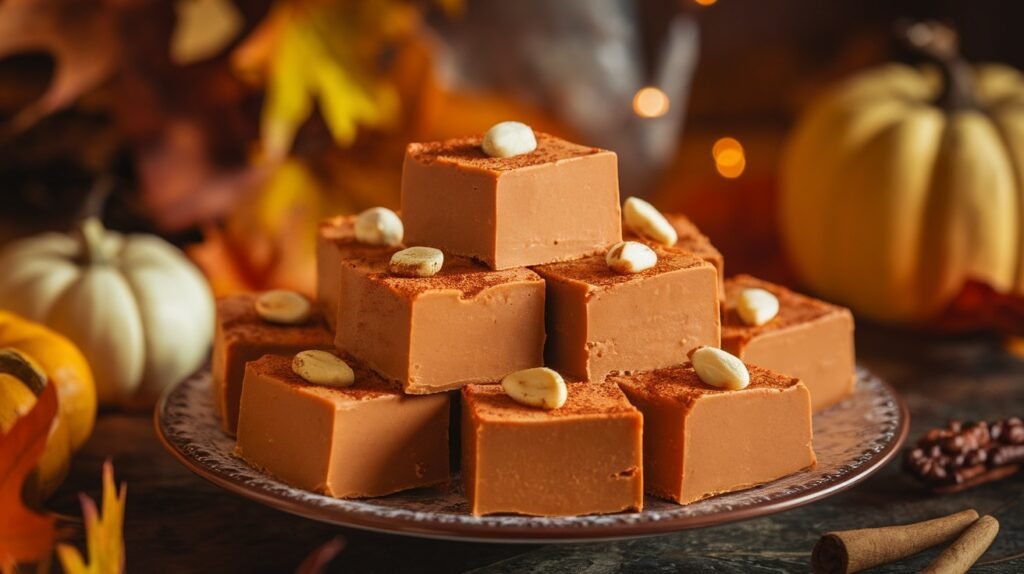 Pumpkin Spice Fudge