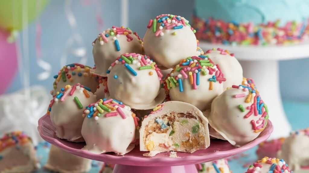 Birthday Cake Truffles