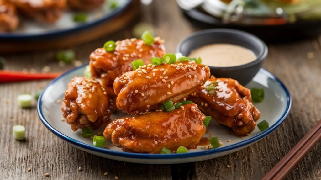Honey Garlic Chicken Wings
