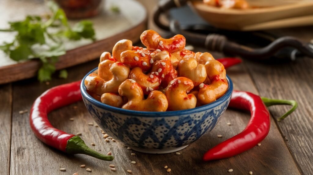Spicy Sriracha Cashews