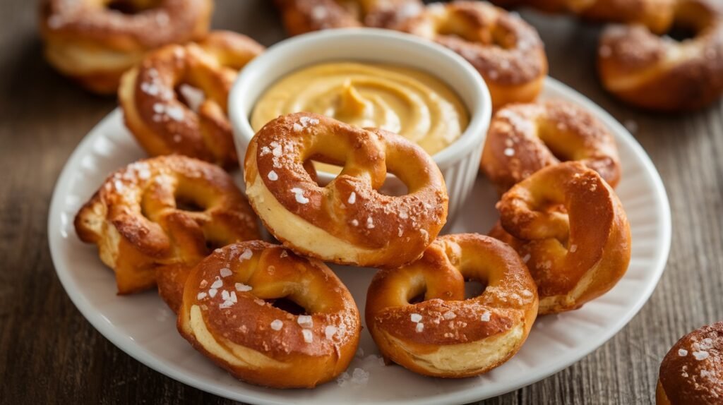 Honey Mustard Pretzel Bites
