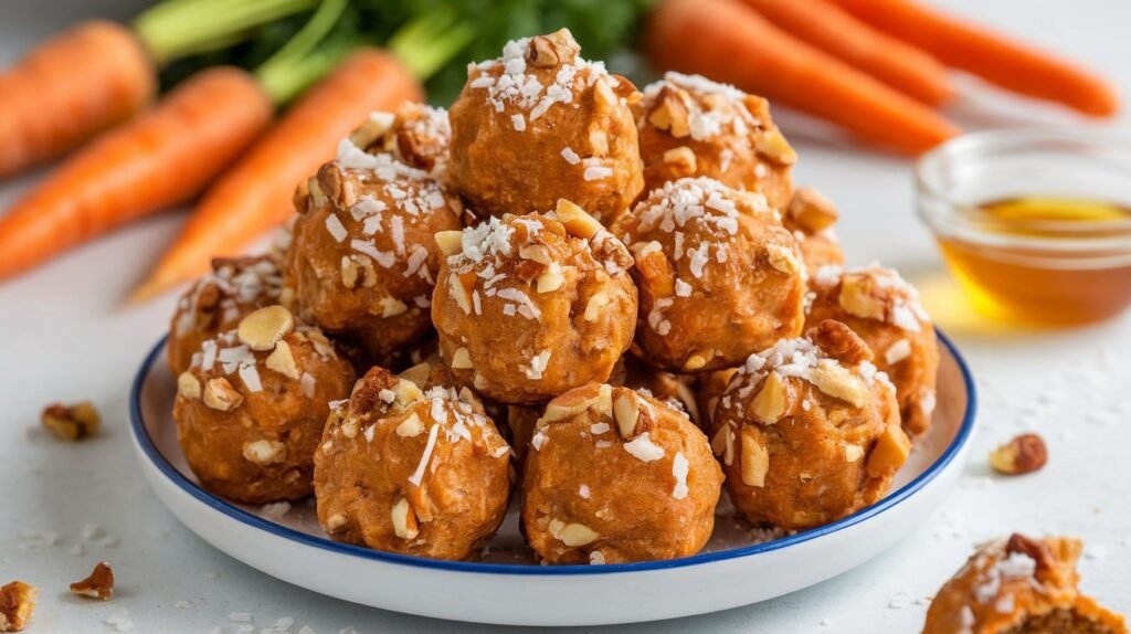 Carrot Cake Energy Bites