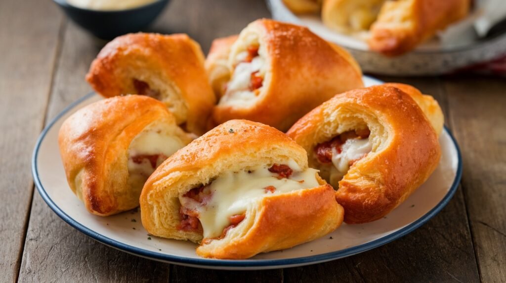 Air Fryer Stuffed Crescent Rolls