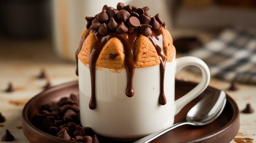 Chocolate Chip Mug Cake