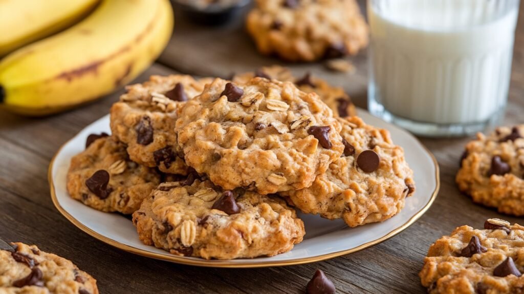 Banana Oatmeal Cookies
