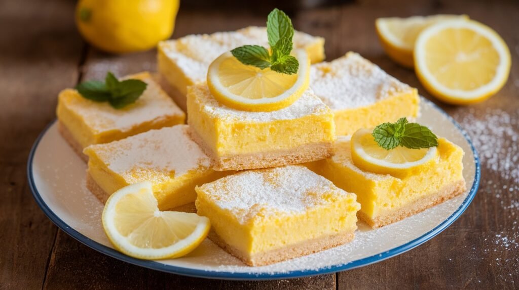 Lemon Sugar Cookie Bars
