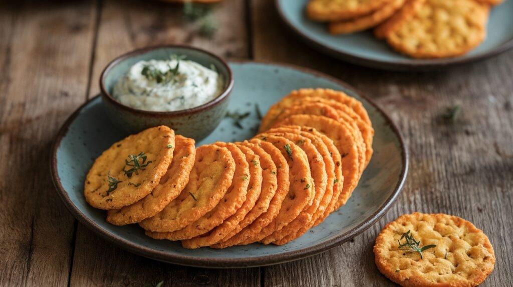 Homemade Cheese Crackers