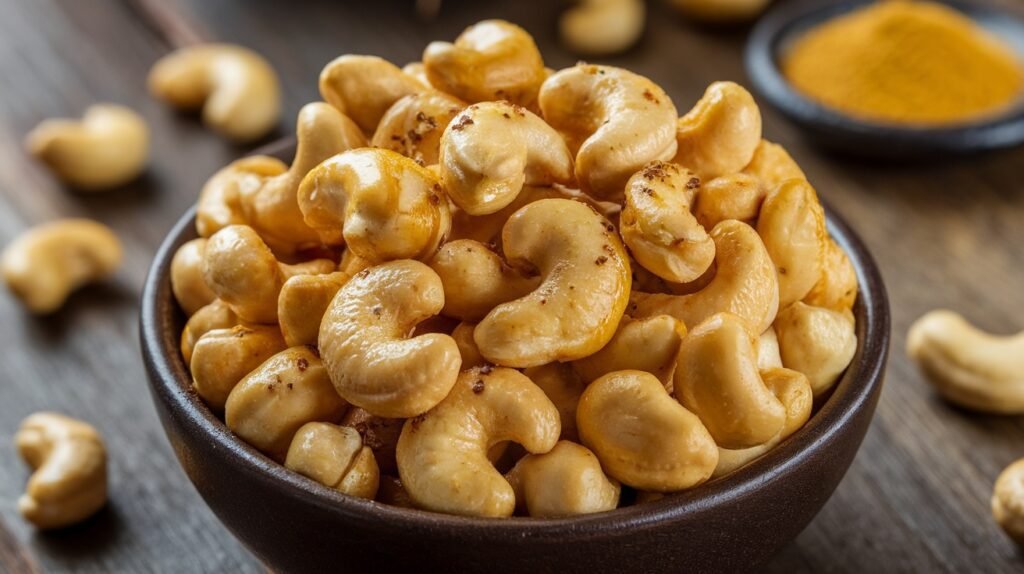 Garlic Roasted Cashews