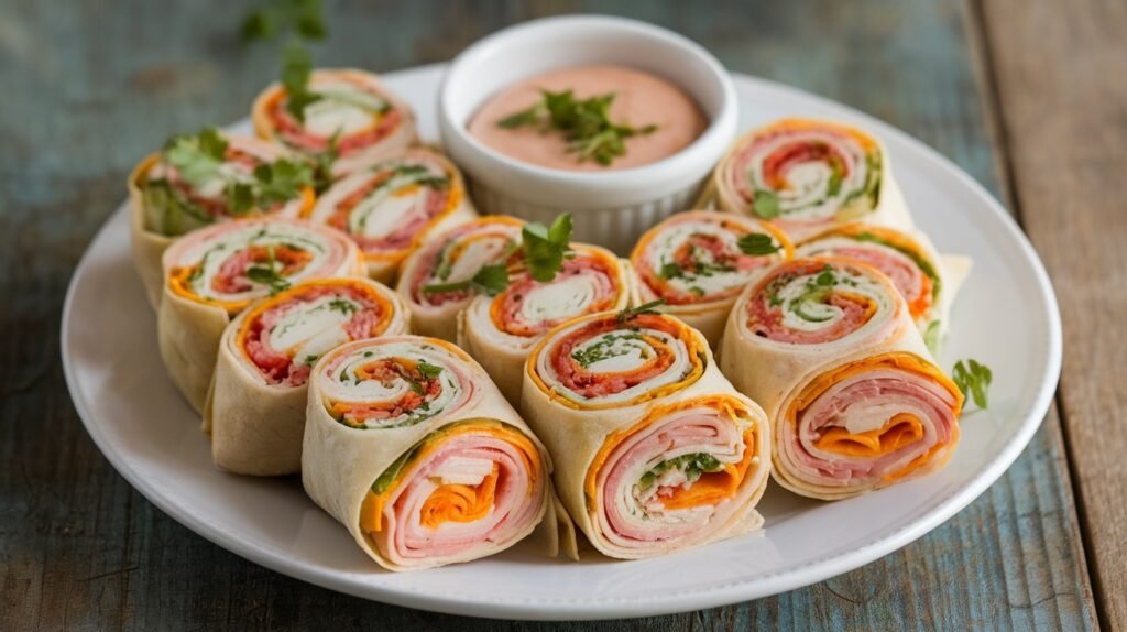Turkey and Cheese Roll-Ups