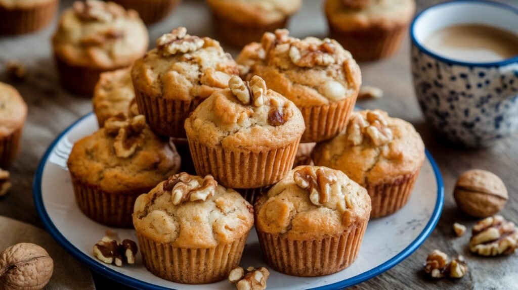 Banana Nut Muffin Bites