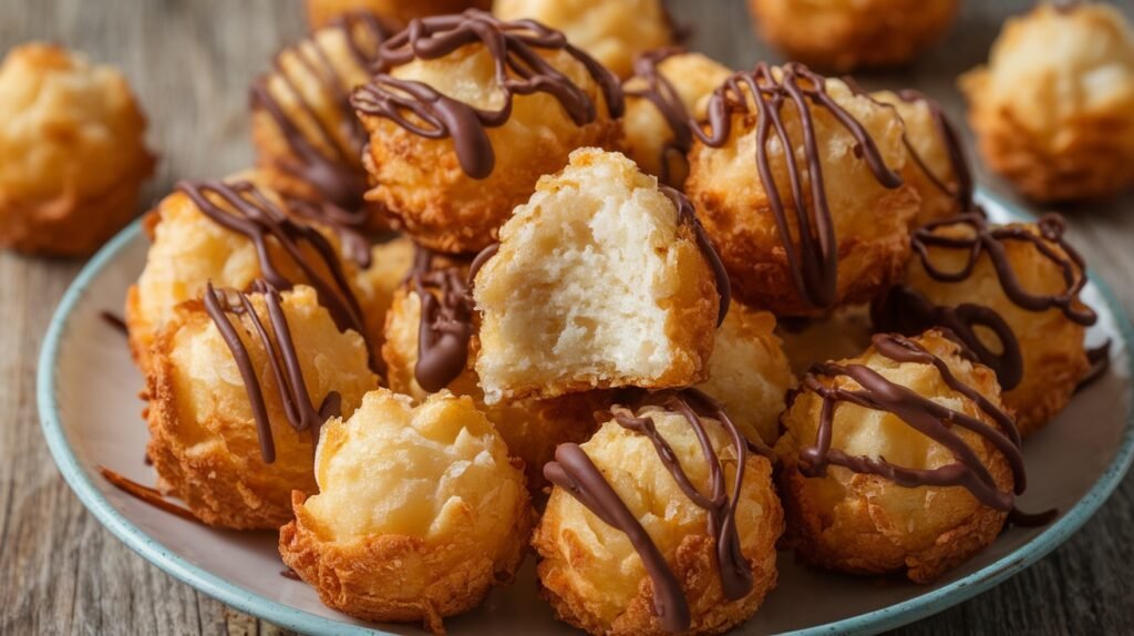 Coconut Macaroon Bites