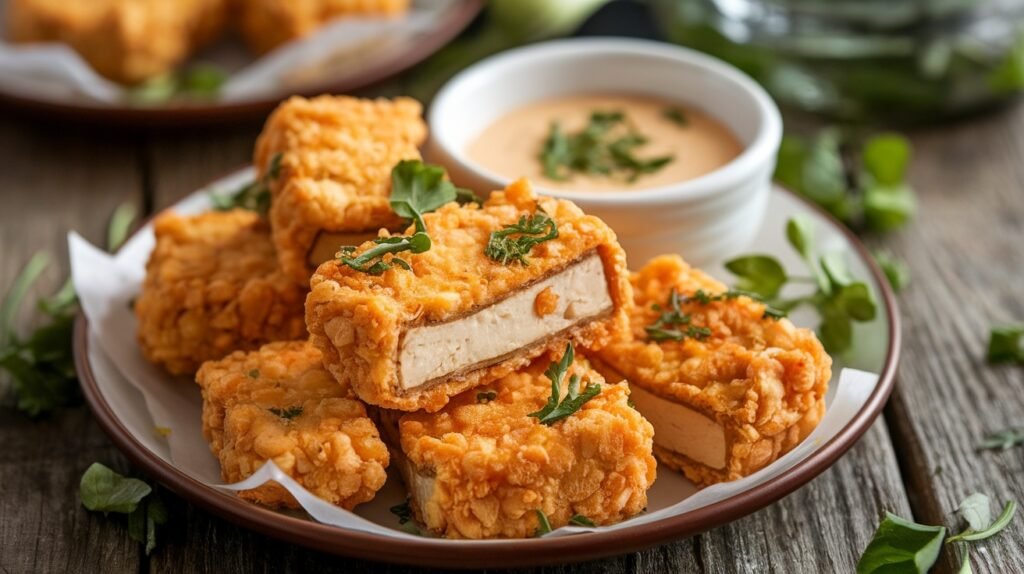 Air Fryer Tofu Nuggets