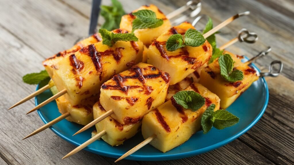 Grilled Pineapple Skewers