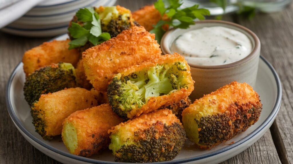 Air Fryer Broccoli Tots