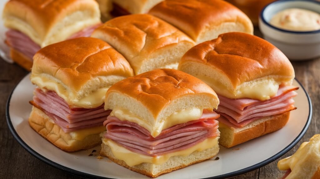Ham and Swiss Sliders