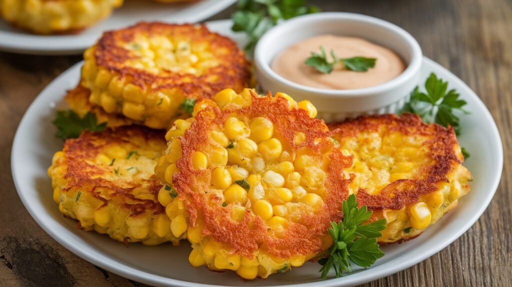 Air Fryer Corn Fritters