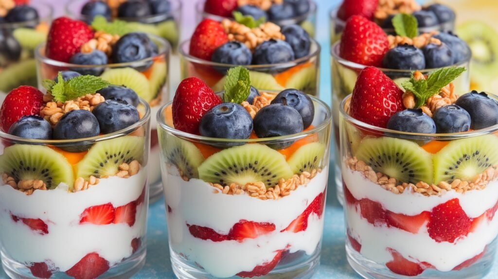 Coconut Yogurt Fruit Cups