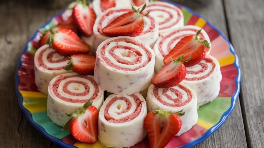 Strawberry Cream Cheese Roll-Ups