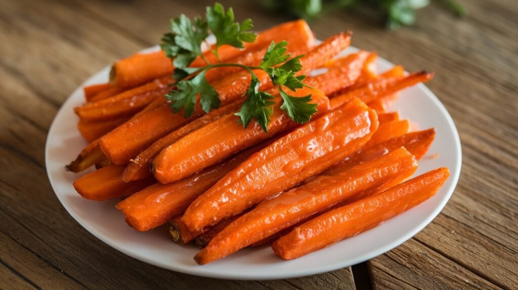Honey Glazed Carrot Fries