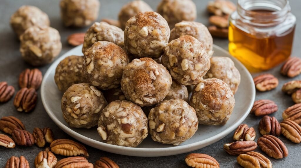 Cinnamon Pecan Energy Balls