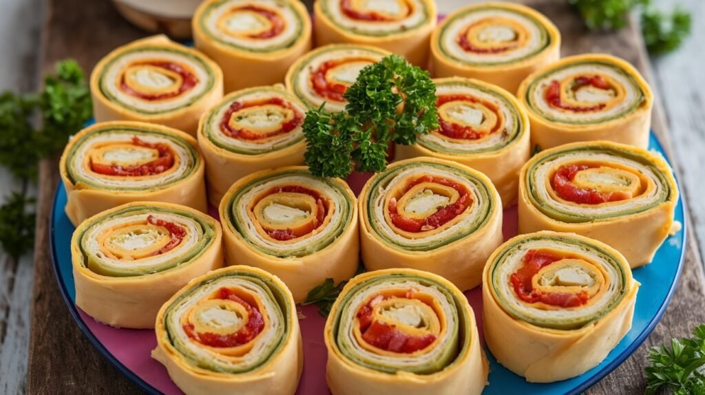 Cheddar Bacon Ranch Pinwheels