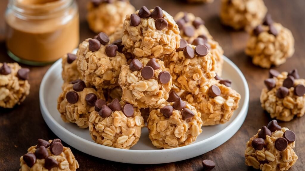 No-Bake Peanut Butter Oat Bites
