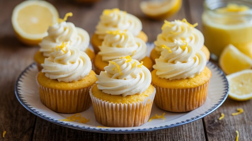 Lemon Curd Cupcakes