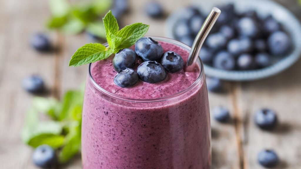 Blueberry Burst Antioxidant Smoothie