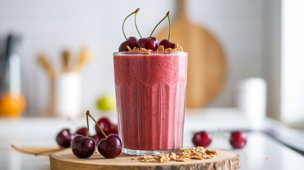 Cherry Vanilla Glow Smoothie