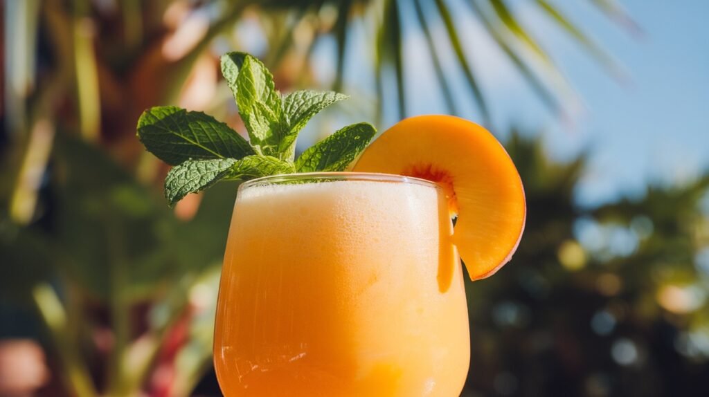 Passionfruit Peach Cooler