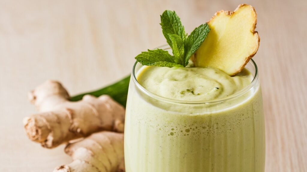 Zucchini Ginger Slim Shake