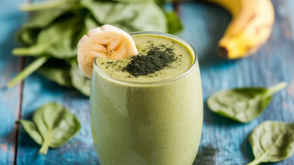 Super Green Spirulina Smoothie
