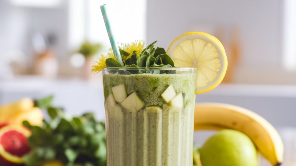 Detoxifying Dandelion Smoothie