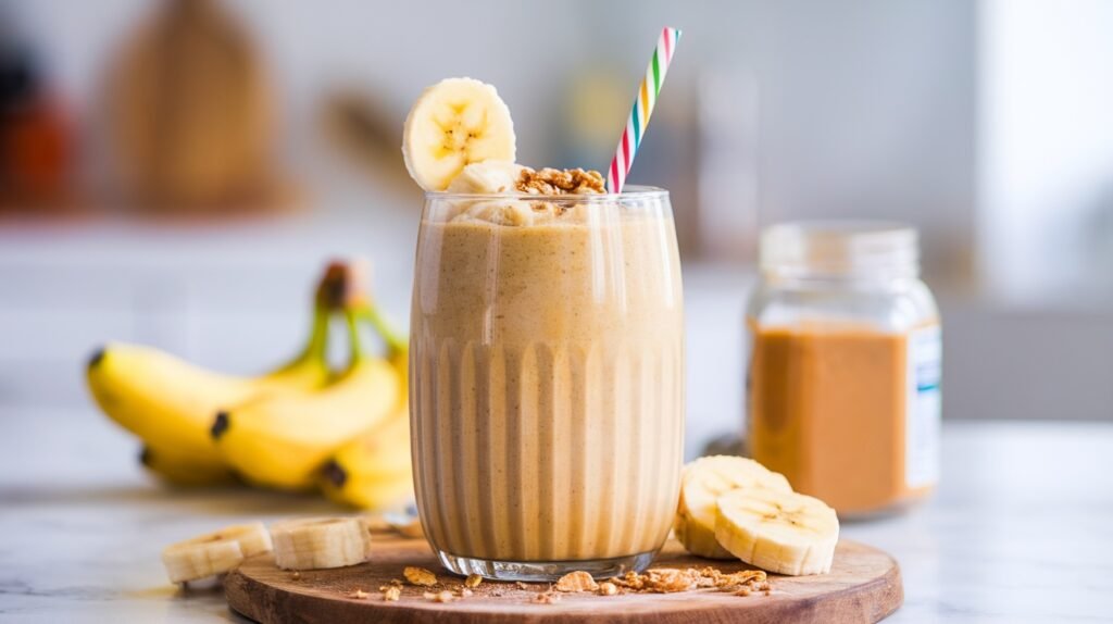 Peanut Butter Banana Power Smoothie