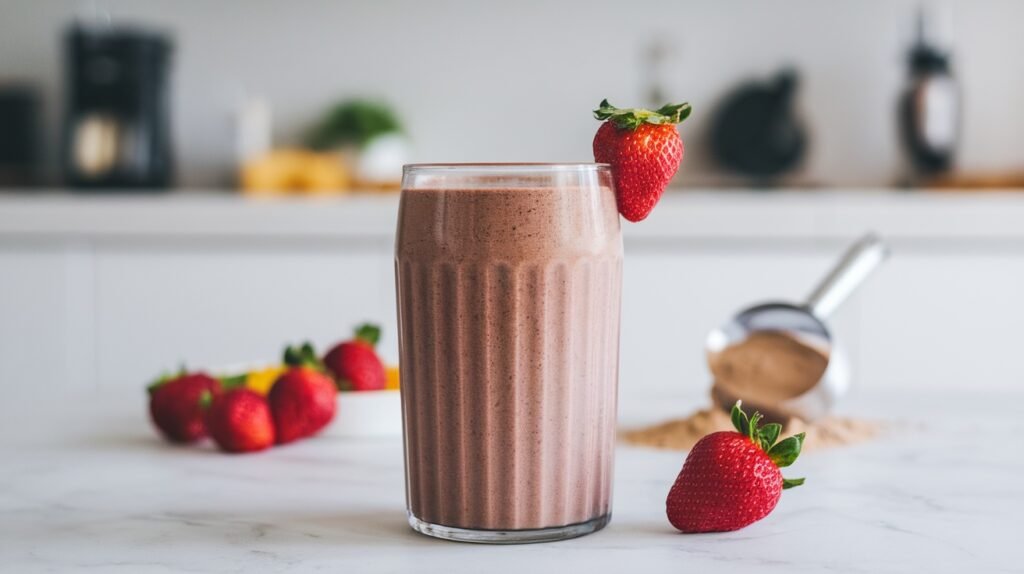 Chocolate Strawberry Muscle Builder