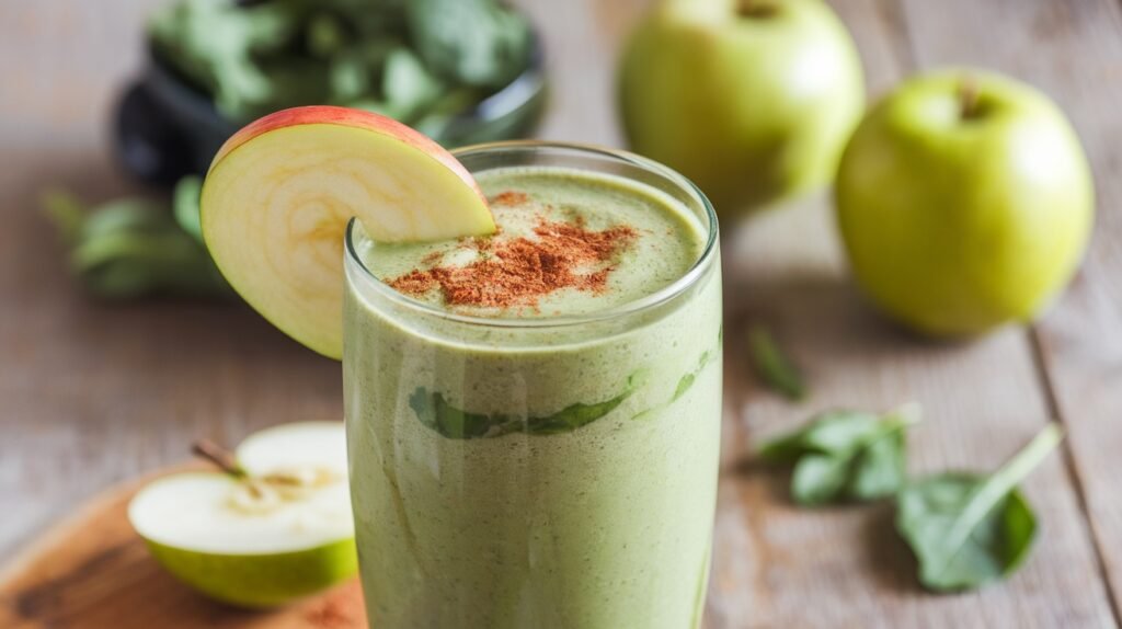 Apple Cider Green Smoothie