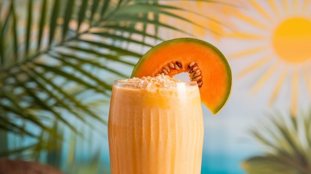 Cantaloupe Coconut Cream