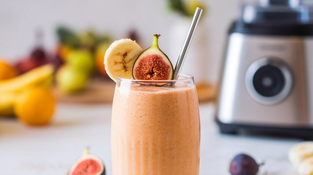 Fig and Banana Protein Smoothie