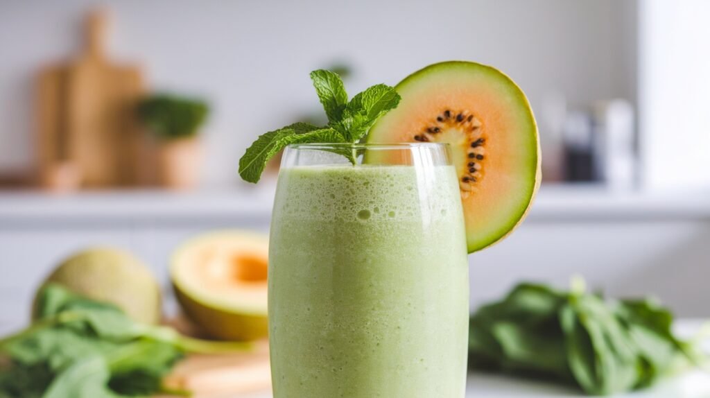 Honeydew Spinach Cooler